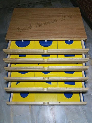 Wooden Montessori Geometric Cabinet